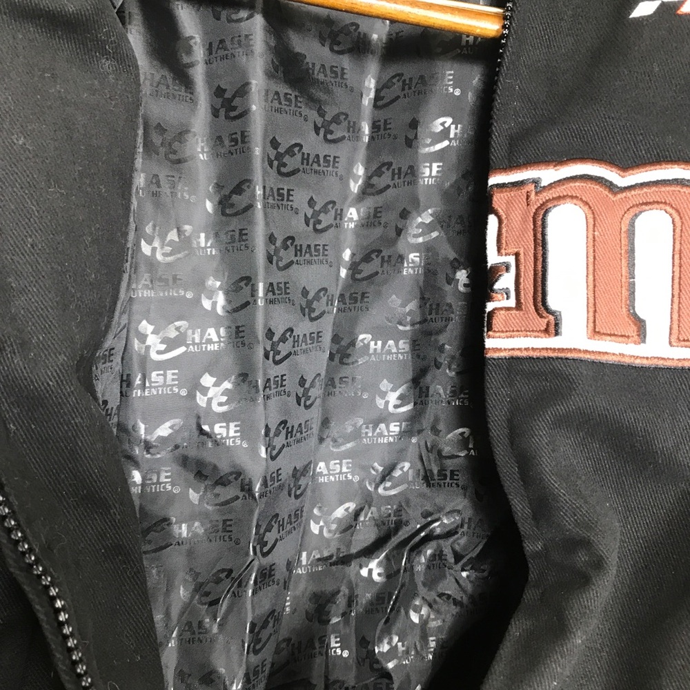 Chase Authentics M&M NASCAR Jacket David Gilliland Jacket Womens Small - Picture 12 of 13